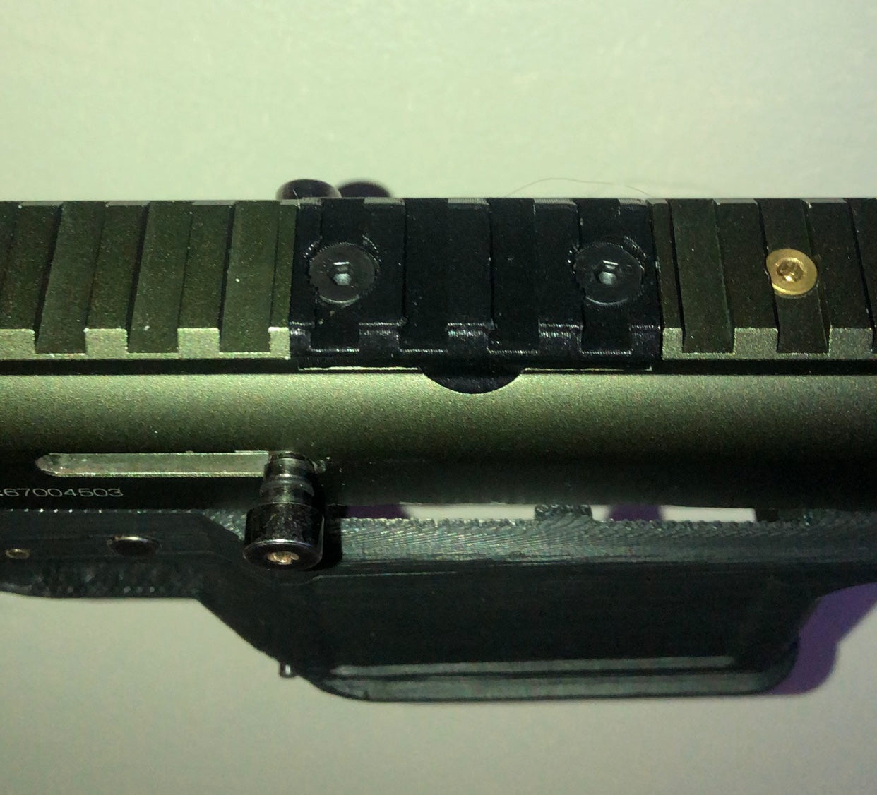 Hammer 7 paintball hopper adapter cover