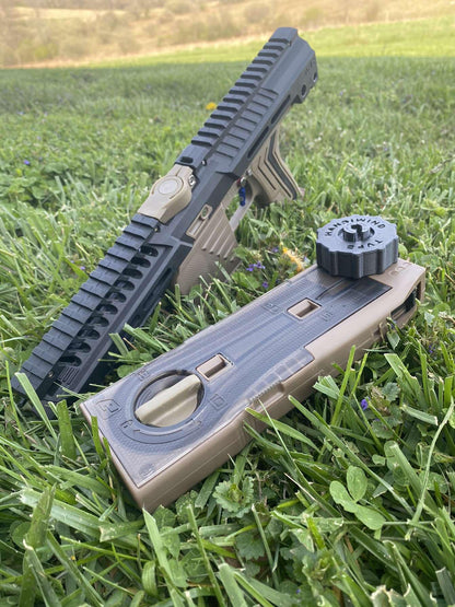 Handiwind (Cf20 / T15 ratcheting paintball magwinder)