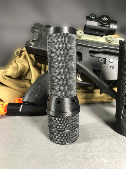 THE KOMRADE (mock supressor/rain cover) 7/8 muzzle threads