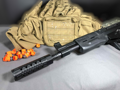 THE MERC (mock supressor/rain cover) 7/8 muzzle threads